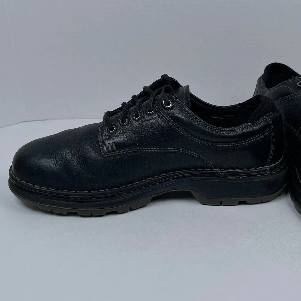 Timberland Madison Summit Oxford Shoes Mens 8M Black Leather Lace Up Casual